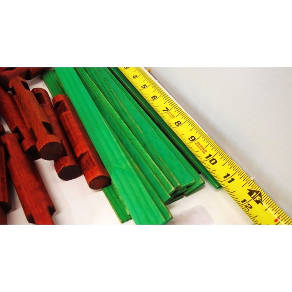 Large Lot of Lincoln Logs 400 Plus pcs. Playskool 7lbs. Worth - Picture 16 of 16